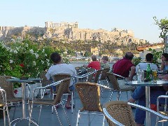 Hotel Attalos rooftop bar