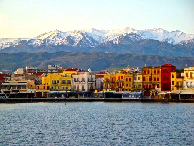 Chania, Crete in the winter