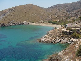 Greek islands: Kea Orchos beach