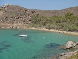 Greek islands: Kea, Galiaskari beach