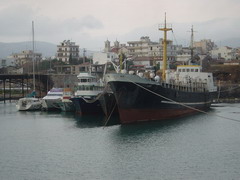 Lavrion, ferries, Greece