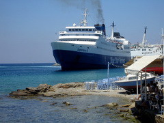 Mykonos, superferry