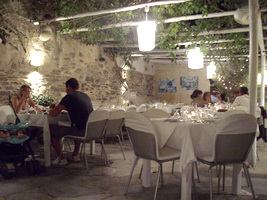 Daphne Garden restaurant Paros, Greece