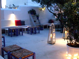 Open Garden restaurant, Paros, Greece