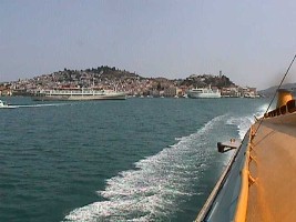 Poros, Saronic islands, Saronic island of Poros, Greek islands, Greece