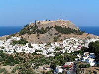 Lindos, Rhodes, greece