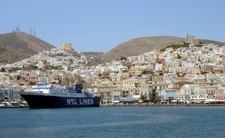 hermoupolis, syros, greece