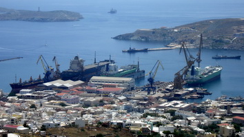 Neorion Shipyard, Syros, Greece