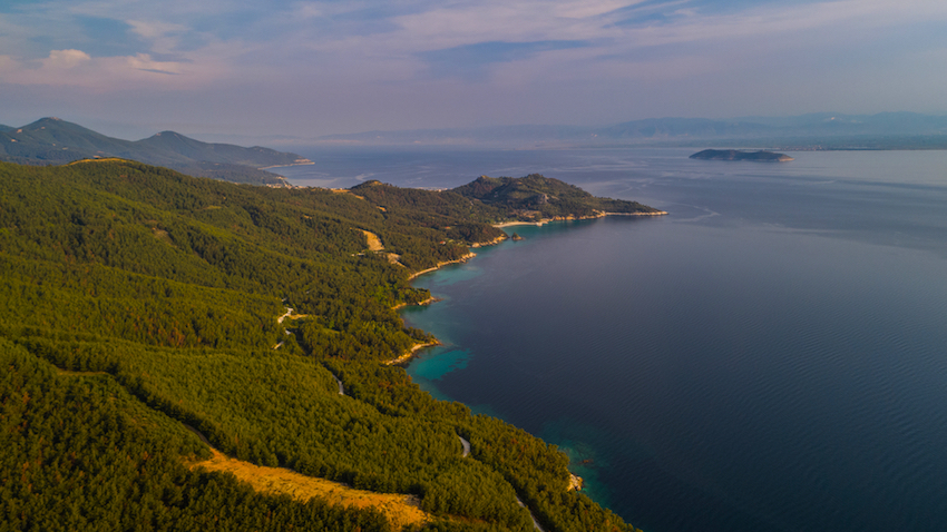 Thassos coast