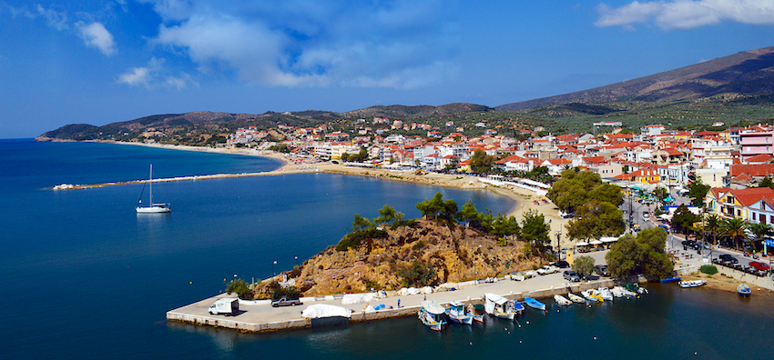 Thassos port Limenas