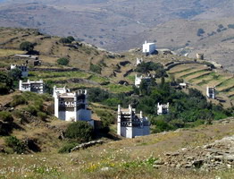 dovecotes, tinos, greece