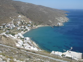 Ysterna beach, Tinos, Greece