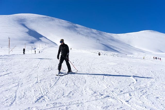 Winter ski in Greece