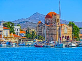 Aegina church