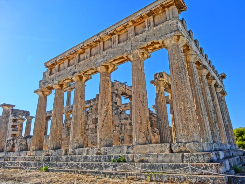 Temple of Aphaea, Aegina, Greece