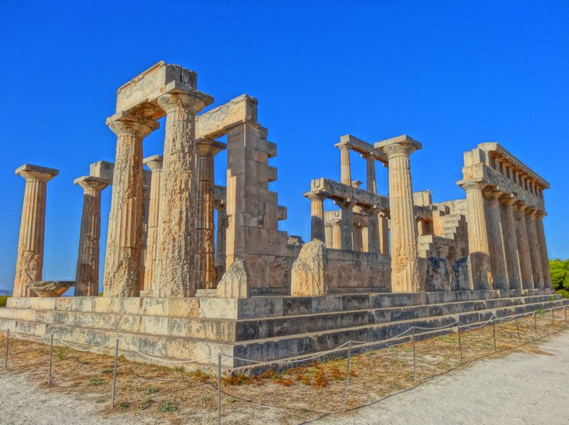 Temple of Aphaea, Aegina, Greece