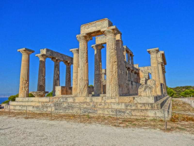 Temple of Aphaea, Aegina, Greece