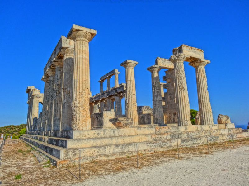 Temple of Aphaea, Aegina, Greece