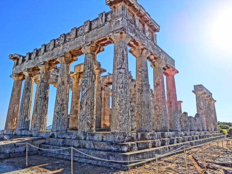 Temple of Aphaea, Aegina, Greece