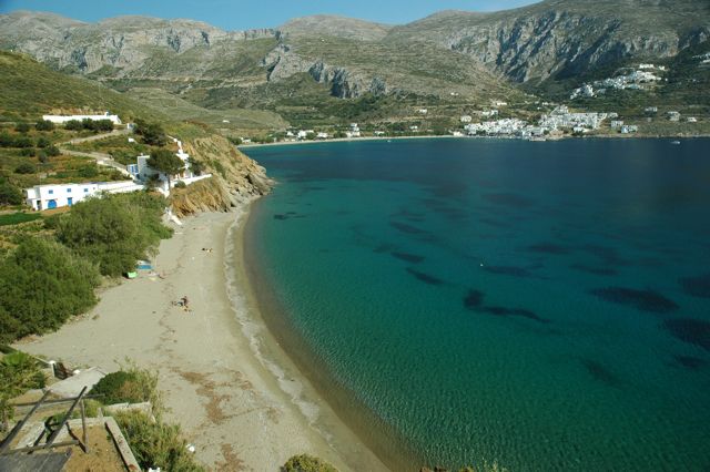 levrosos beach, Egiali, Amorgos