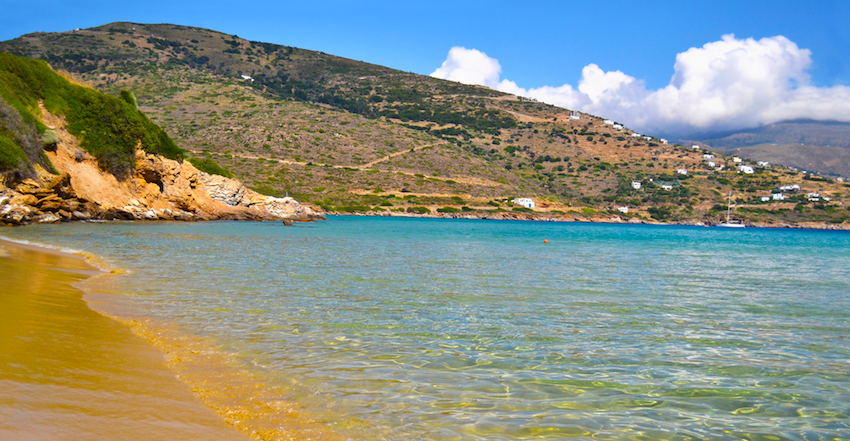 Andros Golden beach