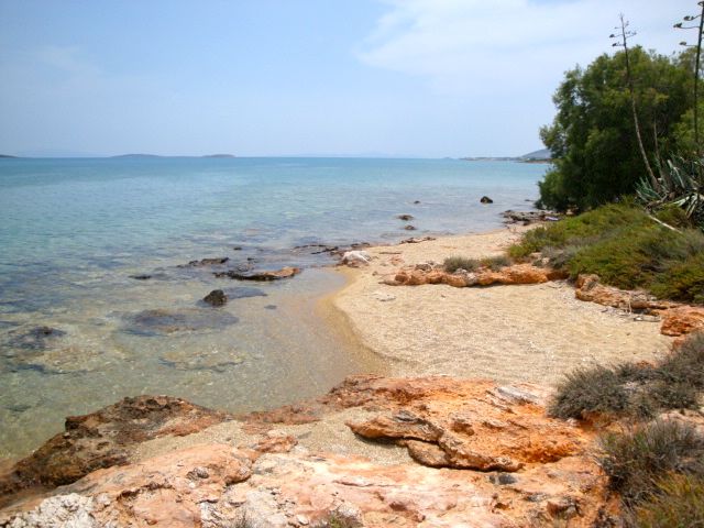 Beach in Antiparos, Greece