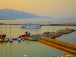 Ferry to Cesme, Turkey from Chios