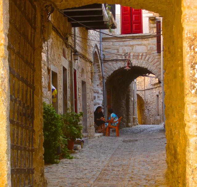 mastica villages of Chios, Greece