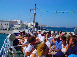 Delos-Mykonos boat