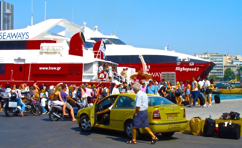 Highspeed ferry Greece