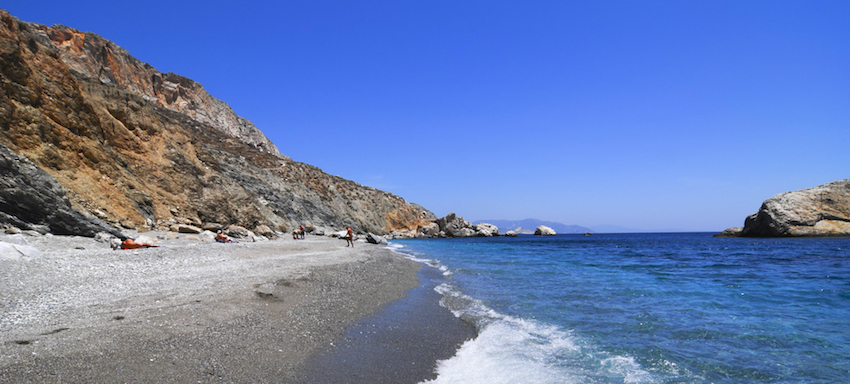 Folegandros beach