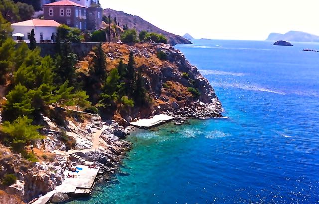 Avlaki Beach, Hydra