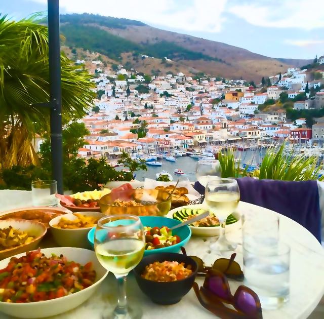 Lunch on Hydra