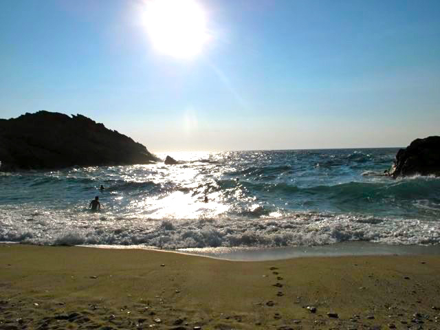 Beach in Ikaria, Greece