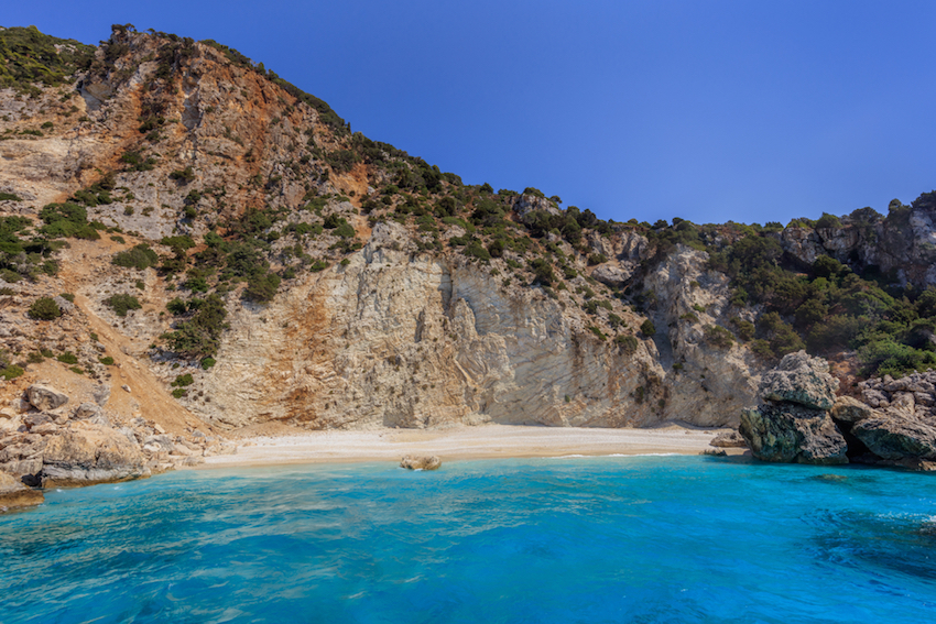 Afales Beach, Ithaka