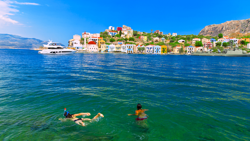 Kastelorizo swimming