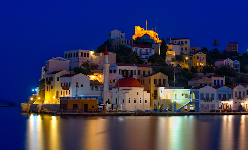 Kastelorizo and castle