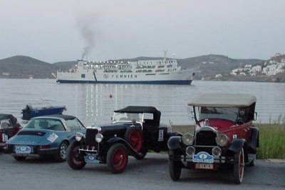 Vintage Car Rally in Kea