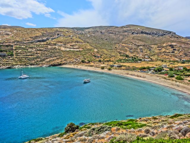 Spathi Beach, Kea, Greece