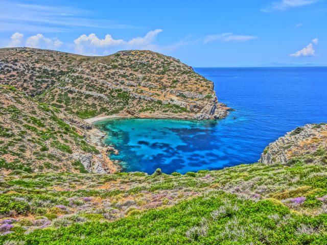 Beach in Kea