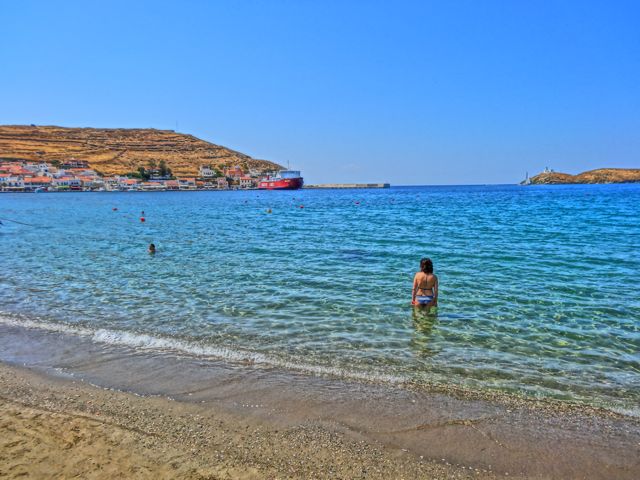 Korissia Beach, Kea