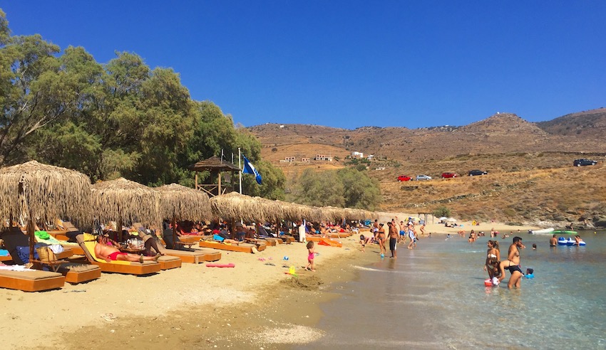 Koundouros Beach, Kea