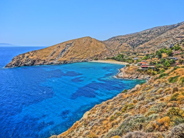 Kea Orchos beach