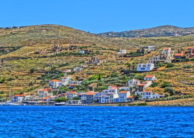 Greek islands, Vourkari, Kea