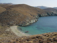 Beach in Kea, Greece