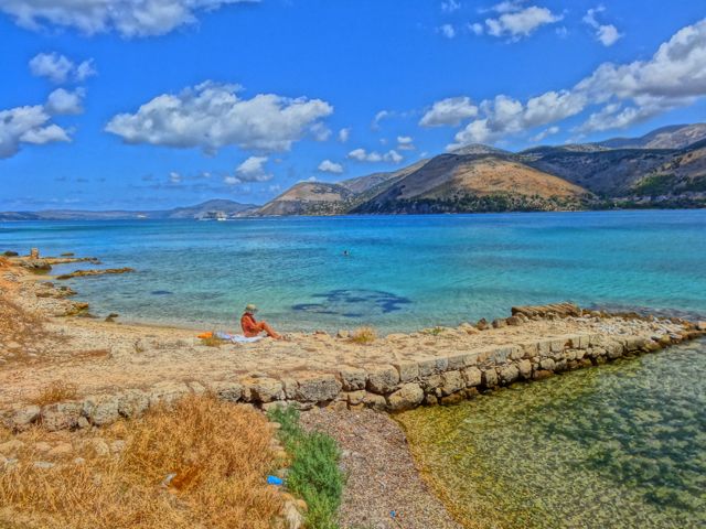 Argostoli beach