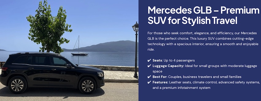 Transfer limo, minivan
