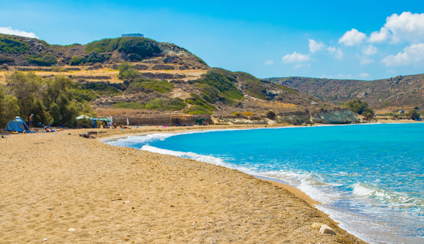 Elinika Beach, Kimolos