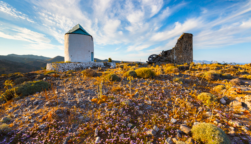 Windmill in Kimolos