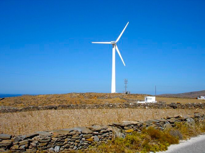 Windmill in Kythnos